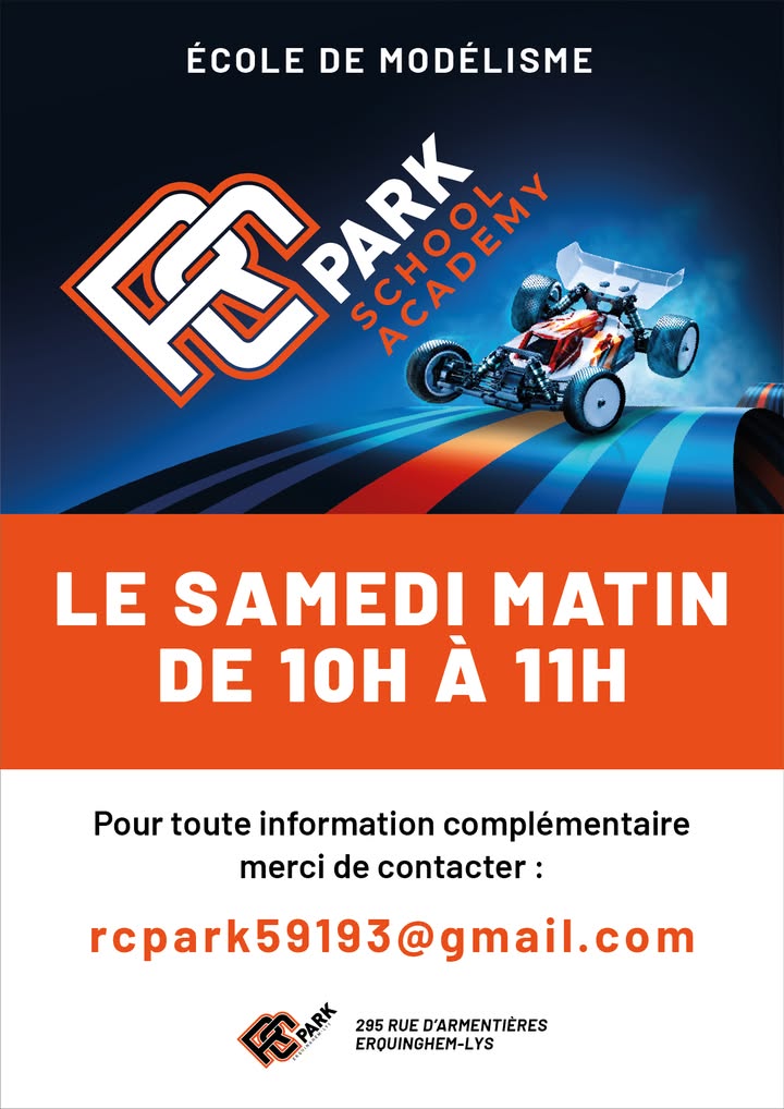 C'est la rentrée pour l'école de modélisme aussi !