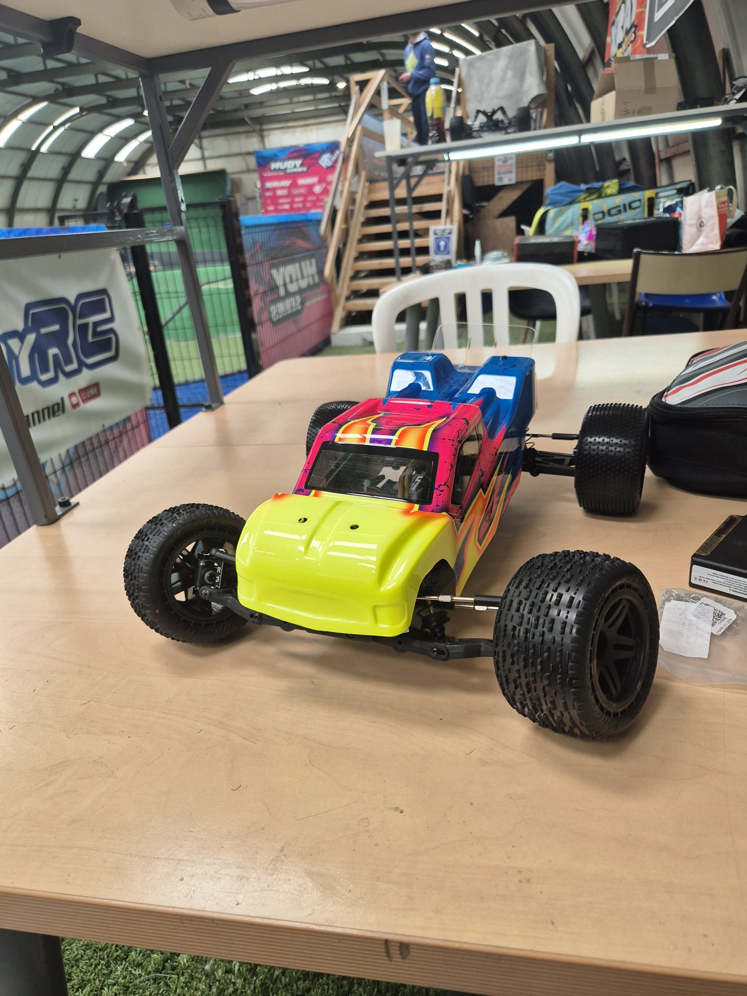 PR Racing, TT 1/10 4x2 Mod, voiture radiocommandée de Thierry Ducart, RC Park
