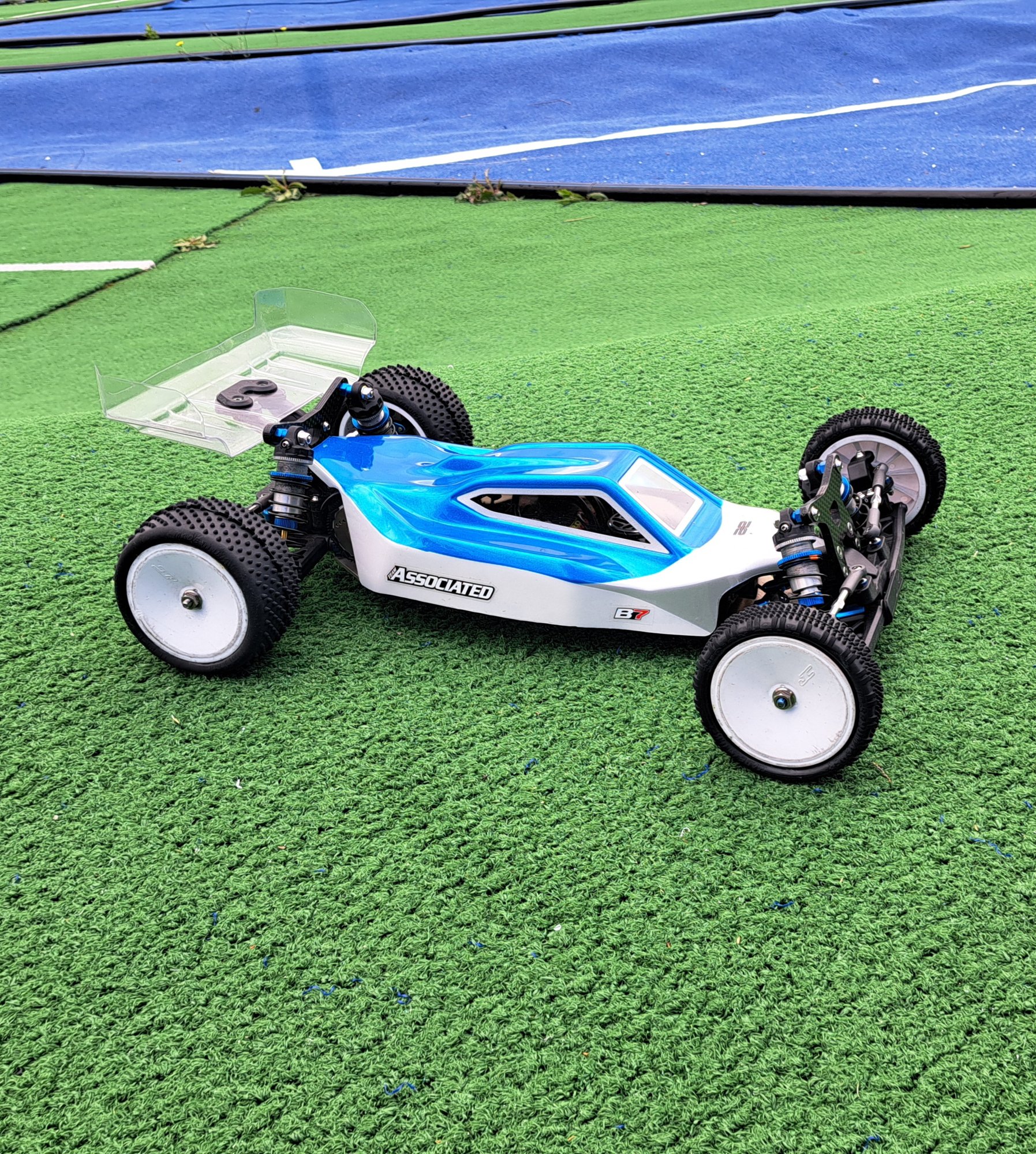 Team Associated B7, TT 1/10 4x2 Stock 13.5T, voiture radiocommandée de Grégory Conynck, RC Park