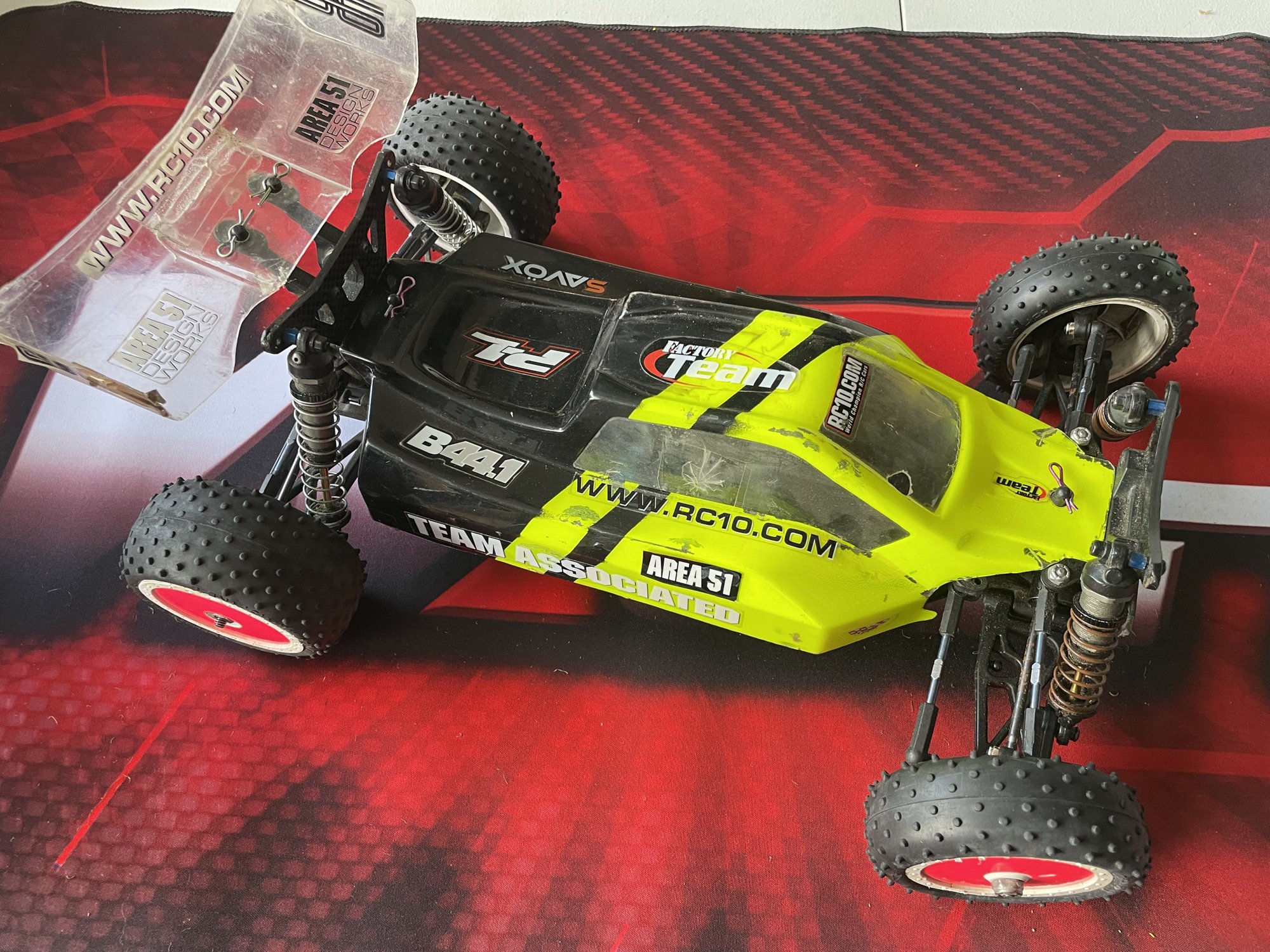 Team Associated B 4.4.1, TT 1/10 4x4 Mod, voiture radiocommandée de alban bricout, RC Park club
