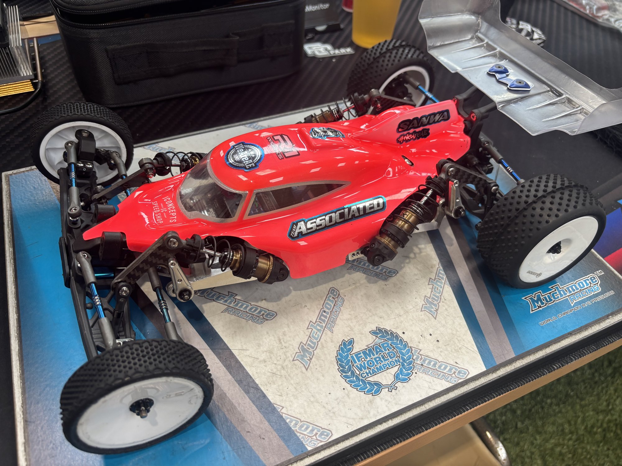 Team Associated Willspeed Fast Fox, TT 1/10 4x2 Stock 13.5T, voiture radiocommandée de Christophe Dupuis, RC Park