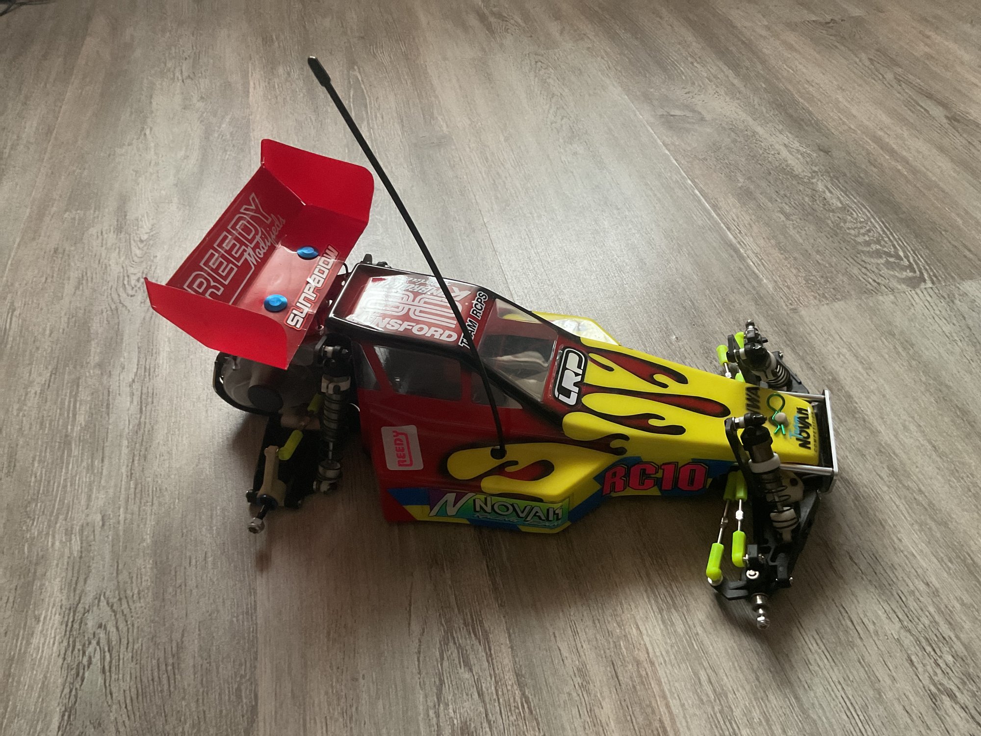 Team Associated RC10 Kimwald, TT 1/10 Vintage 4x2, voiture radiocommandée de Thierry Miné, RC Park