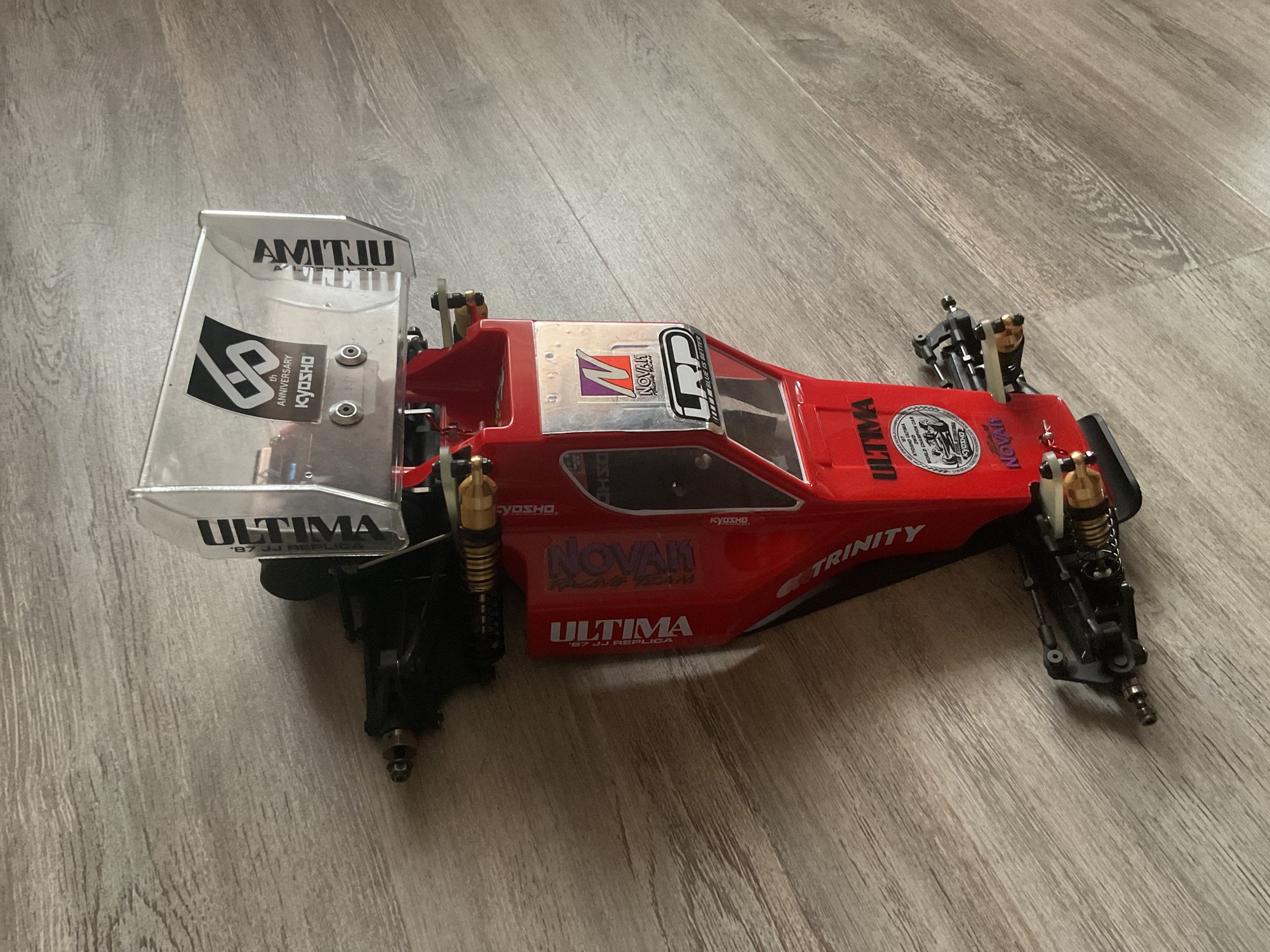 Kyosho Ultima JJ, TT 1/10 Vintage 4x2, voiture radiocommandée de Thierry Miné, RC Park
